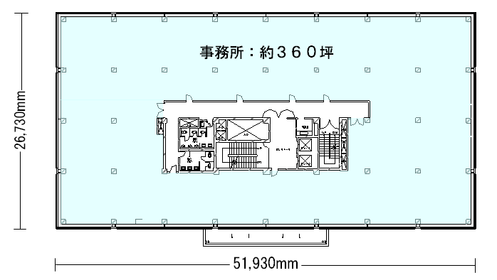 基準階平面図